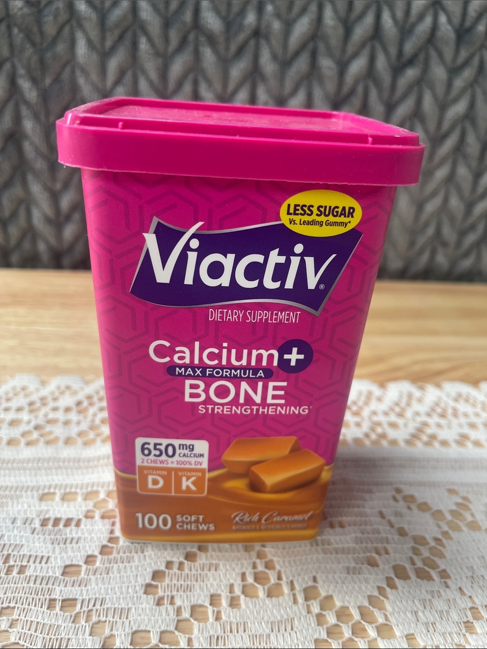 Viactiv calcium and bone strengthening